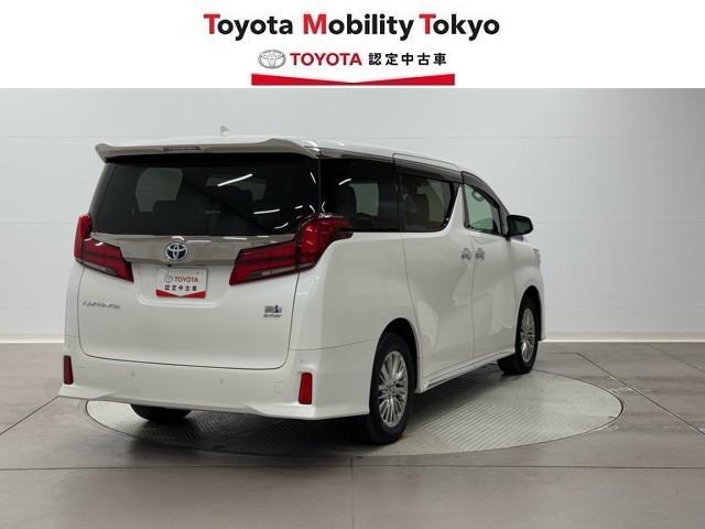 アルファードハイブリッド S タイプゴールドII TSS 地デジ Bカメラ クルーズコントロール LEDライト デュアルエアコン ETC キーレス ミュージックプレイヤー接続可 ドライブレコーダー 3列シート 4WD メモリーナビ スマートキー AC(5枚目)