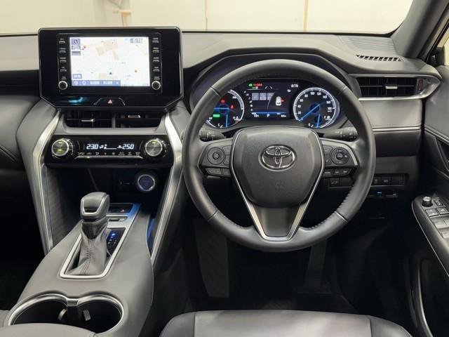 ハリアーハイブリッド G 衝突被害軽減ブレーキ 車検整備付 パワーバックドア 前後ドライブレコーダー LED ETC2.0 Bluetoothオーディオ イモビライザー メモリーナビ バックモニター 横滑り防止 ABS(7枚目)