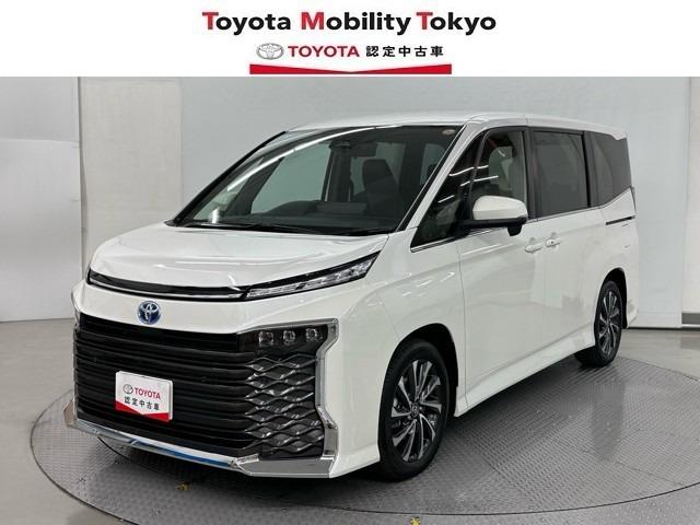 ヴォクシー ハイブリッドＳ－Ｚ　トヨタ認定中古車　運転支援機能　ＤＶＤ再生機能　インテリキー　横滑防止装置　地デジＴＶ　レンタカー使用歴　フルオートエアコン　リアカメラ　ＡＣ１００Ｖ　ＡＢＳ　１００Ｖ充電　ナビＴＶ　スマートー（4枚目）