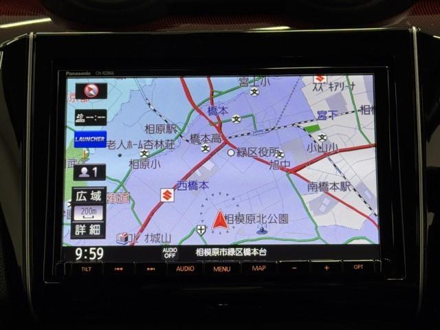 スイフトスポーツ ベースグレード　衝突被害軽減ブレーキ　メモリーナビゲーション　全周囲カメラ　Ｂｌｕｅｔｏｏｔｈ対応　ドラレコ　ＥＴＣ付き　ＬＥＤヘットランプ　横滑り防止システム　セキュリティ　シ－トヒ－タ－　クリアランスソナ　ＡＢＳ（8枚目）