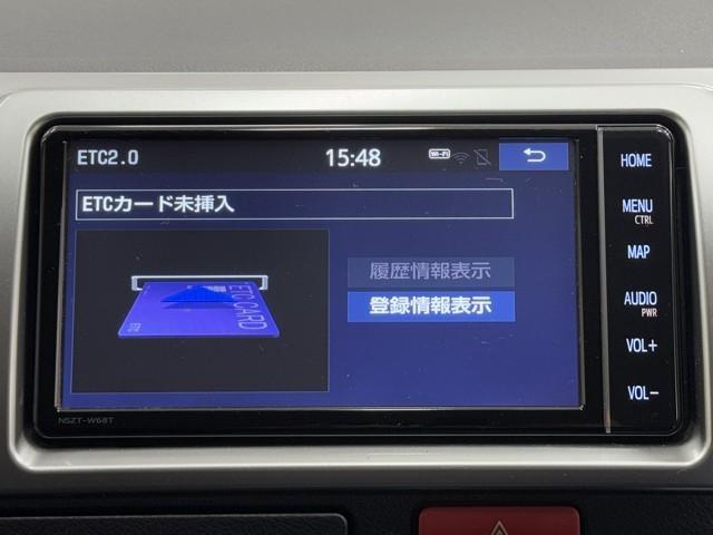 ハイエースバン ロングスーパーＧＬ　トヨタ認定中古車　運転支援機能　Ｂカメラ　ドライブレコーダー　フルセグテレビ　ＤＶＤ視聴可　キーレスエントリー　メモリーナビ　ＥＴＣ２．０　記録簿有　Ｂｌｕｅｔｏｏｔｈ　盗難防止装置　キーレス（11枚目）