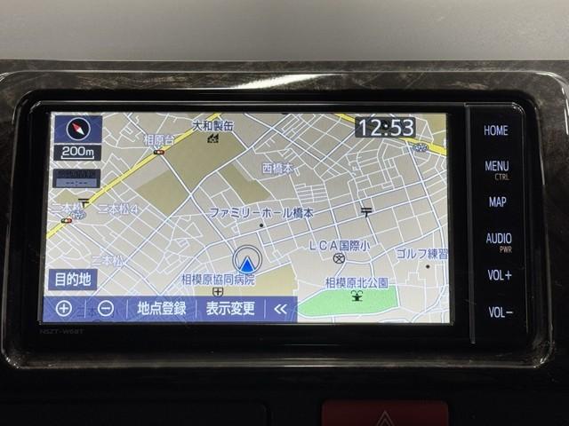 ハイエースバン スーパーＧＬ　ダークプライムＩＩ　トヨタ認定中古車　運転支援機能　衝突回避システム　純正ナビ　フルセグ　ドライブレコーダー　Ｂｌｕｅｔｏｏｔｈ　ドライブレコーダー付　スマートキー　ＬＥＤヘッドライト　両側スライドドア　ワンオーナー車（5枚目）