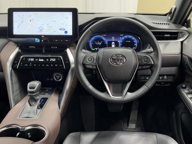 ハリアーハイブリッド Ｚ　レザーパッケージ　トヨタ認定中古車　運転支援機能　ナビ　ＬＥＤヘッドライト　本革　ドラレコ付　クルーズコントロール　ガラスルーフ　Ｂｌｕｅｔｏｏｔｈ　スマートキー　フルセグテレビ　ＥＴＣ２．０　４ＷＤ　シートエアコン（6枚目）