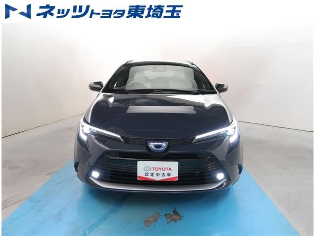 カローラツーリング ハイブリッド　ダブルバイビー　社用車　１０．５型ディスプレイオーディオ　バックカメラ　シートヒーター　ブラインドスポットモニター　レーダークルーズコントロール　クリアランスソナー　衝突被害軽減　オートハイビーム　ＥＴＣ２．０（5枚目）