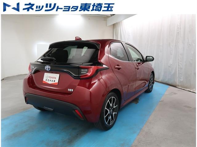 ヤリス ハイブリッドZ 純正8型ディスプレイオーディオ 衝突被害軽減システム レーダークルーズ コーナーセンサー スマートキー ETC 車線逸脱警報 オートエアコン Bluetooth(7枚目)
