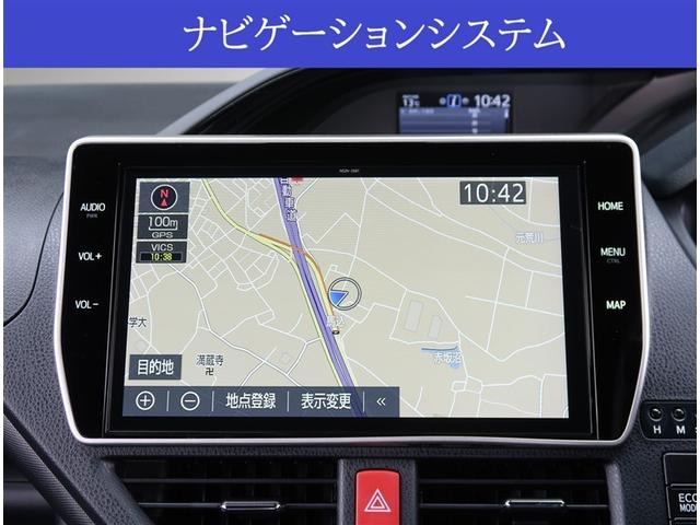 ノア Si ダブルバイビーIII 純正10型SDナビ 両側電動スライドドア バックカメラ 衝突被害軽減 コーナーセンサー スマートキー LEDヘッドライト ETC2.0 クルーズコントロール 純正16インチアルミホイール オートライト(3枚目)