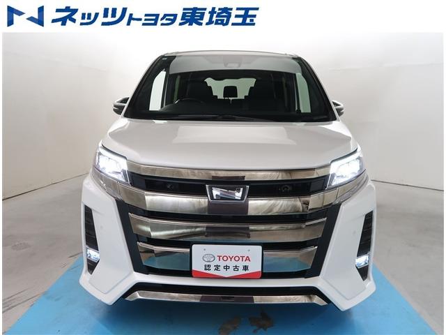 ノア Si ダブルバイビーIII 純正10型SDナビ 両側電動スライドドア バックカメラ 衝突被害軽減 コーナーセンサー スマートキー LEDヘッドライト ETC2.0 クルーズコントロール 純正16インチアルミホイール オートライト(5枚目)