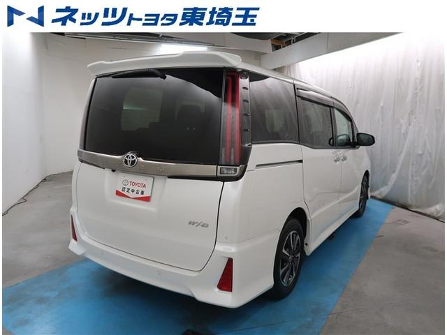 ノア Si ダブルバイビーIII 純正10型SDナビ 両側電動スライドドア バックカメラ 衝突被害軽減 コーナーセンサー スマートキー LEDヘッドライト ETC2.0 クルーズコントロール 純正16インチアルミホイール オートライト(7枚目)