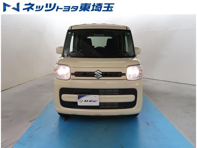 スペーシア ハイブリッドＧ　ＣＤチューナー　衝突被害軽減システム　コーナーセンサー　スマートキー　オートライト　オートエアコン　ベンチシート（5枚目）