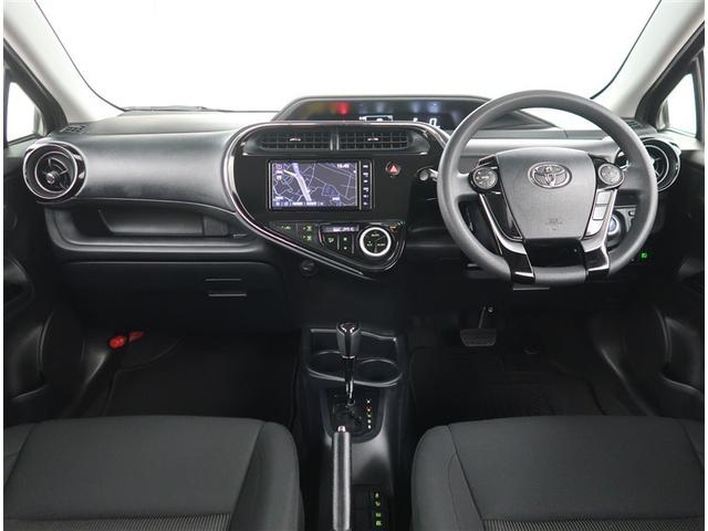 アクア Sスタイルブラック SDナビ バックカメラ 衝突被害軽減システム ドラレコ スマートキー LEDヘッドライト ETC 車線逸脱警報 オートライト オートエアコン Bluetooth CD DVD再生(2枚目)