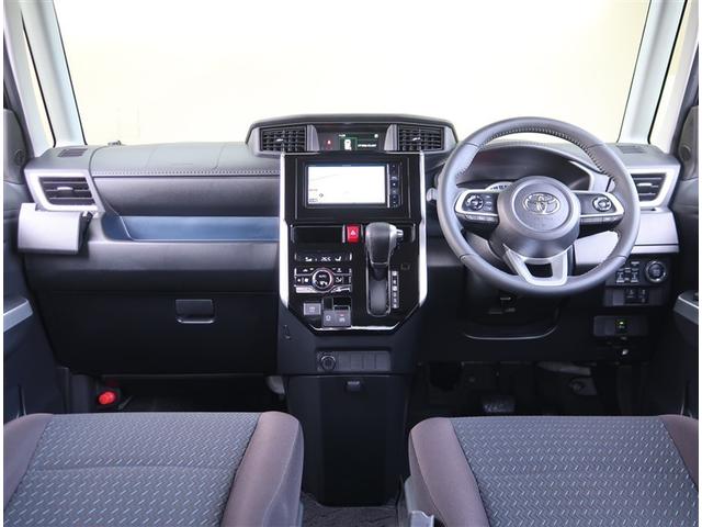 ルーミー カスタムG 社外ナビゲーション フルセグTV Bluetooth接続 CD+DVD再生 全方位カメラ LEDヘッドライト スマートキー 純正14インチアルミホイール(2枚目)