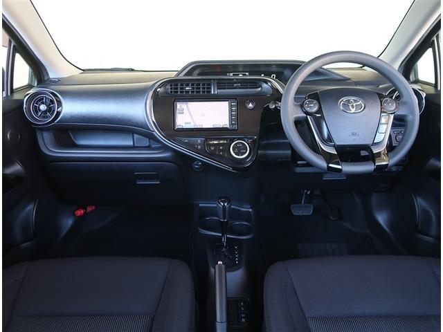 アクア Ｓスタイルブラック　純正ＳＤナビ　ワンセグ　ＣＤ　衝突被害軽減装置　クリアランスソナー　メディアプレイヤー接続　Ｂｌｕｅｔｏｏｔｈ　社外アルミ　スマートキー　ＥＴＣ　リヤカメラ（2枚目）