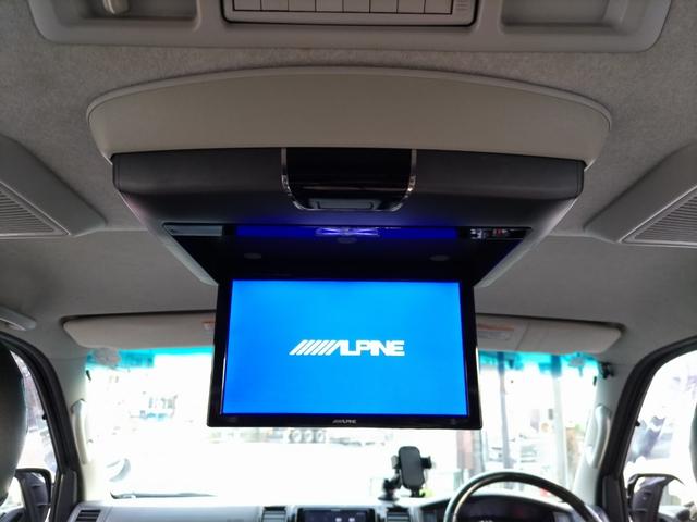 ハイエースバン ロングスーパーGL ダークプライム ETC バックカメラ ナビ TV 両側スライドドア オートライト スマートキー 電動格納ミラー 後席モニター アルミホイール Bluetooth エアコン(11枚目)