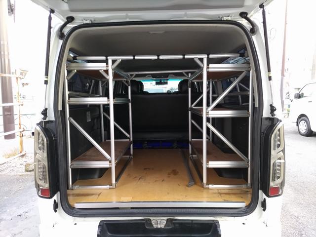 ハイエースバン ロングスーパーGL ダークプライム ETC バックカメラ ナビ TV 両側スライドドア オートライト スマートキー 電動格納ミラー 後席モニター アルミホイール Bluetooth エアコン(19枚目)