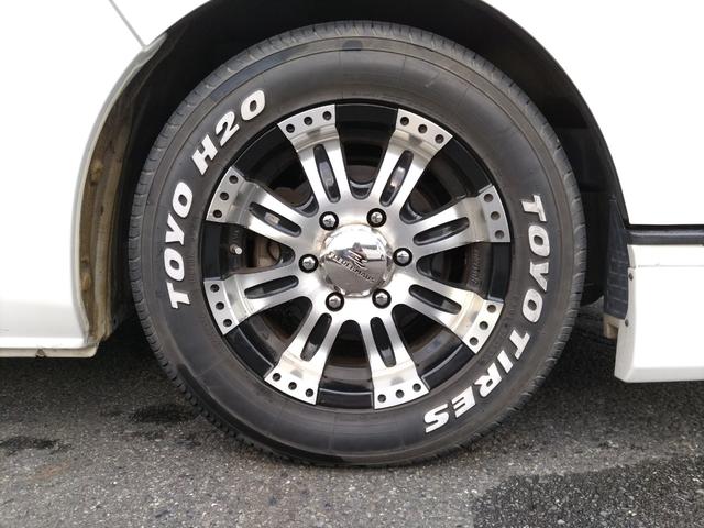 ハイエースバン ロングスーパーGL ダークプライム ETC バックカメラ ナビ TV 両側スライドドア オートライト スマートキー 電動格納ミラー 後席モニター アルミホイール Bluetooth エアコン(20枚目)