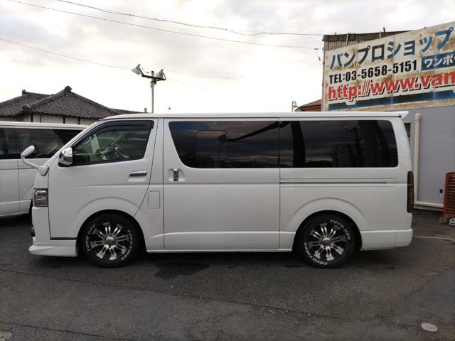 ハイエースバン ロングスーパーGL ダークプライム ETC バックカメラ ナビ TV 両側スライドドア オートライト スマートキー 電動格納ミラー 後席モニター アルミホイール Bluetooth エアコン(22枚目)