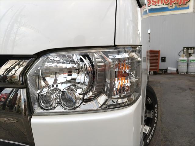 ハイエースバン ロングスーパーGL ダークプライム ETC バックカメラ ナビ TV 両側スライドドア オートライト スマートキー 電動格納ミラー 後席モニター アルミホイール Bluetooth エアコン(32枚目)