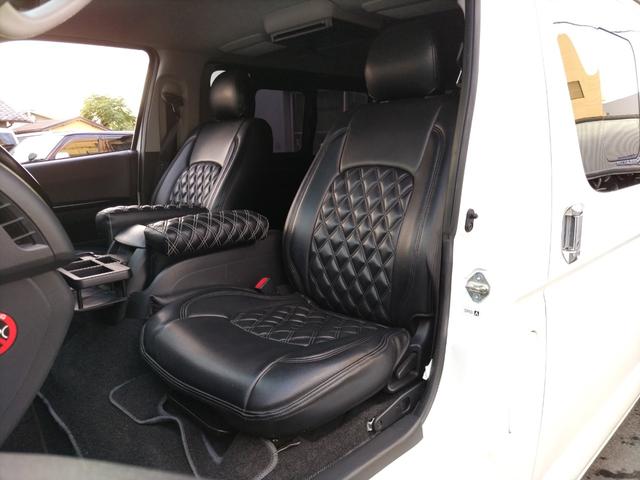 ハイエースバン ロングスーパーGL ダークプライム ETC バックカメラ ナビ TV 両側スライドドア オートライト スマートキー 電動格納ミラー 後席モニター アルミホイール Bluetooth エアコン(36枚目)