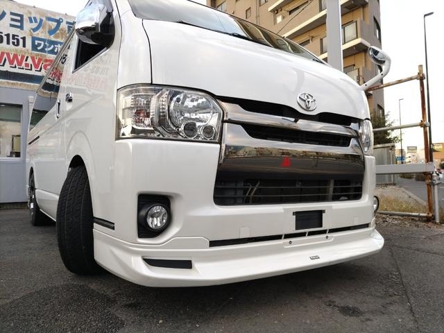 ハイエースバン ロングスーパーGL ダークプライム ETC バックカメラ ナビ TV 両側スライドドア オートライト スマートキー 電動格納ミラー 後席モニター アルミホイール Bluetooth エアコン(48枚目)