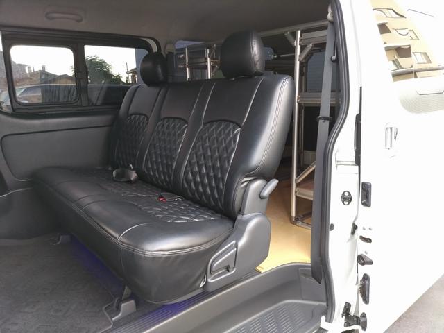 ハイエースバン ロングスーパーGL ダークプライム ETC バックカメラ ナビ TV 両側スライドドア オートライト スマートキー 電動格納ミラー 後席モニター アルミホイール Bluetooth エアコン(50枚目)