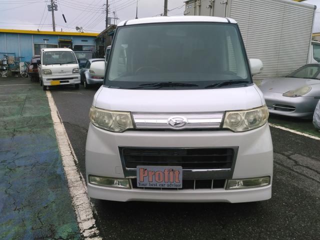 タント カスタムRS ターボ スマートキー 片側パワースライドドア 純正エアロ 純正AW(2枚目)