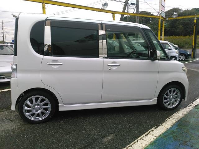 タント カスタムRS ターボ スマートキー 片側パワースライドドア 純正エアロ 純正AW(4枚目)