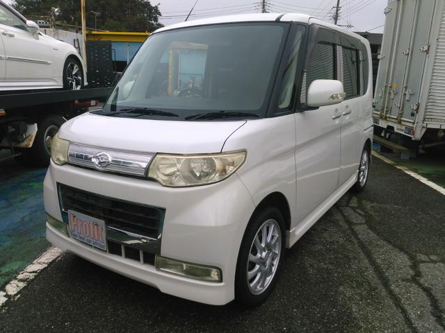 タント カスタムRS ターボ スマートキー 片側パワースライドドア 純正エアロ 純正AW(7枚目)