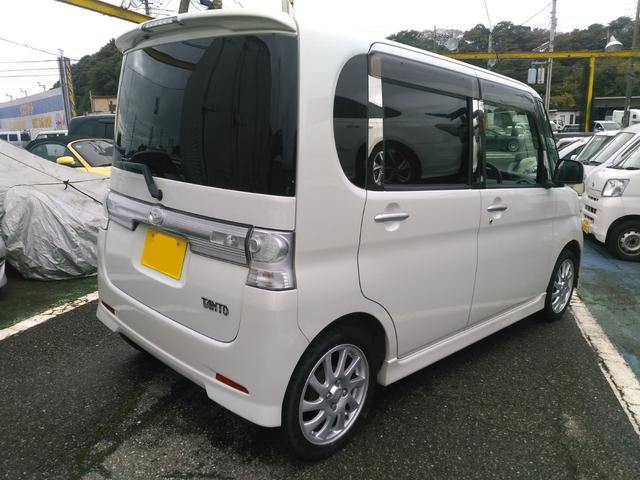タント カスタムRS ターボ スマートキー 片側パワースライドドア 純正エアロ 純正AW(8枚目)