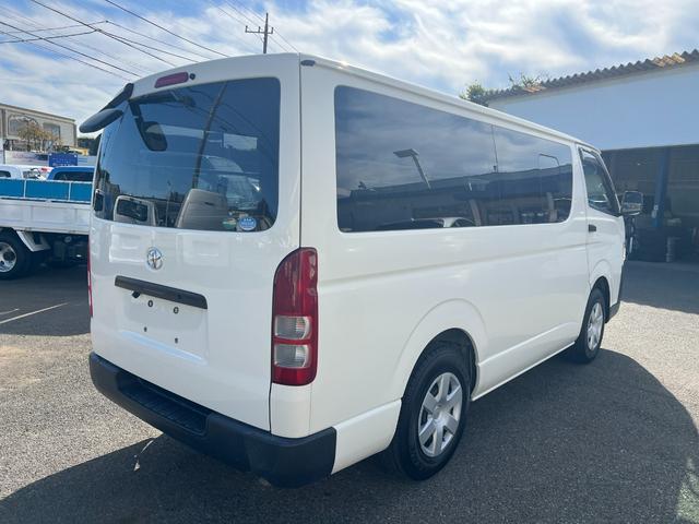 ハイエースバン ロングＤＸ　パワーリフト付き　３人乗り　保証付　車検整備付き（5枚目）