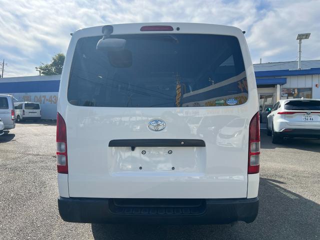 ハイエースバン ロングＤＸ　パワーリフト付き　３人乗り　保証付　車検整備付き（6枚目）