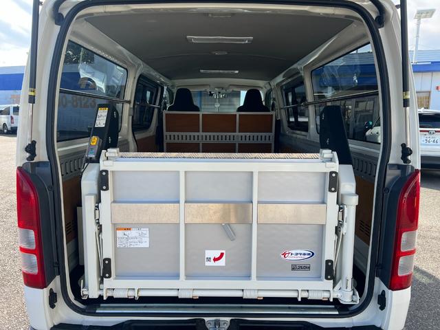 ハイエースバン ロングＤＸ　パワーリフト付き　３人乗り　保証付　車検整備付き（20枚目）