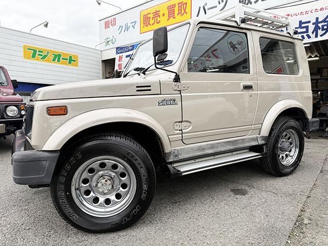 ジムニーシエラ ベースグレード　ベースグレード（４名）　メッキホイール　ルーフキャリア　サムライグリル付　タイベル交換済（8枚目）