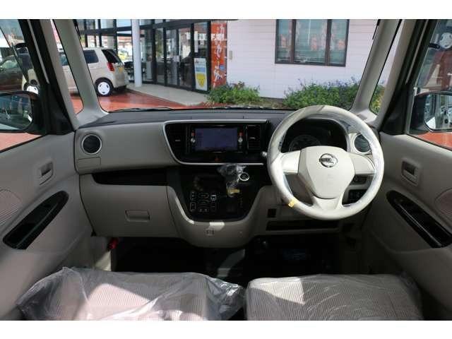 デイズルークス X アンシャンテ 助手席スライドアップシート 禁煙車 純正SDナビ地デジ全方位カメラ スマートキー 衝突軽減ブレーキ サーキュレーター(2枚目)