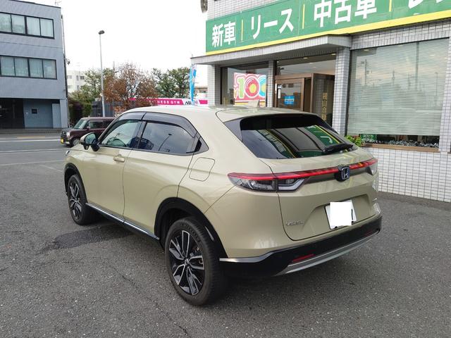 ヴェゼル e:HEV Z LDA 衝突回避支援ブレーキ機能 スマキ Pトランク フルオートエアコン オートLED エアバッグ 両席エアバック パワーウィンドウ LEDランプ ソナー クルーズC キーレスエントリー シートヒータ(4枚目)