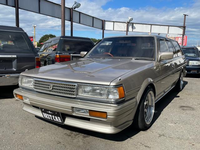 マークIIワゴン LG グランデエディション NEW純正同色全塗装 ローダウン ロンシャン15インチ(4枚目)