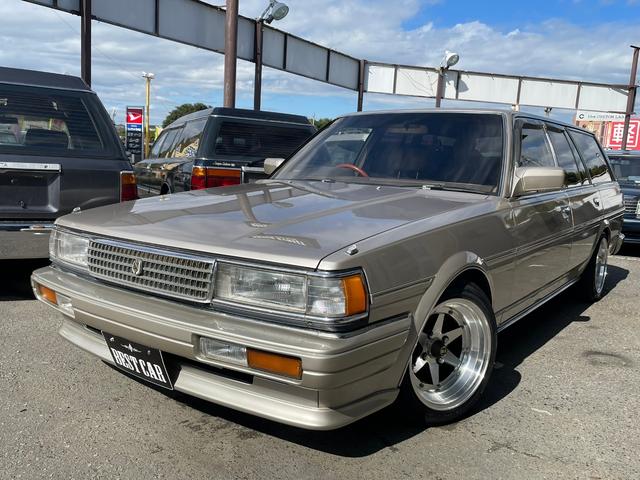 マークIIワゴン LG グランデエディション NEW純正同色全塗装 ローダウン ロンシャン15インチ(5枚目)