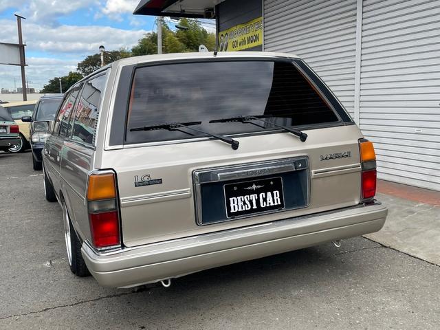 マークIIワゴン LG グランデエディション NEW純正同色全塗装 ローダウン ロンシャン15インチ(14枚目)