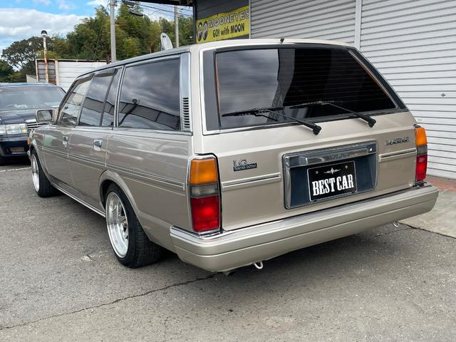 マークIIワゴン LG グランデエディション NEW純正同色全塗装 ローダウン ロンシャン15インチ(15枚目)