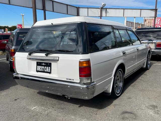 クラウンバン SDX 丸目ライト 新品ロデオオリジナルダウンサス&2インチブロック 新品デイトナクローム 新品リボンタイヤ 保証付(12枚目)