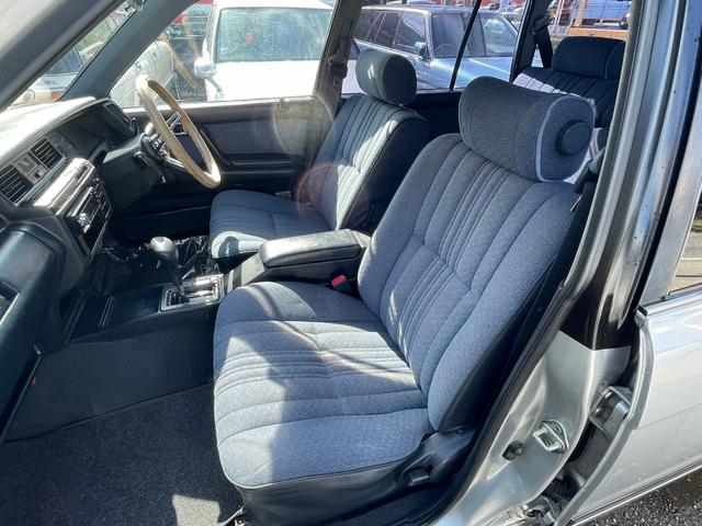 クラウンステーションワゴン スーパーデラックス メッキバンパー仕様 バンゲート グラントステアリング フェンダーミラー 7人乗りサードシート付 ETC 保証付(40枚目)