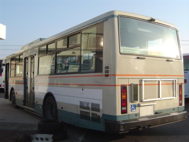大型送迎路線バス７０人乗り　エアサス　ターボ付き(4枚目)