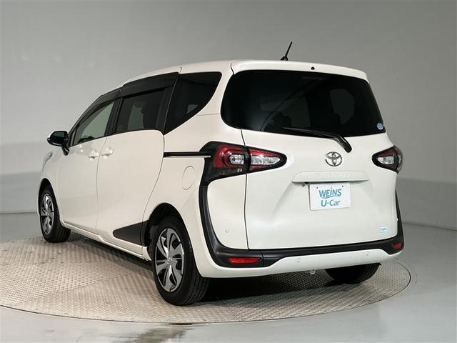 シエンタ Ｇ　クエロ　軽減ブレーキ　両側自動ドア　Ｉストップ　後カメラ　ワンオーナー車　デュアルエアバック　パワーウィンドウ　フルオートエアコン　ＤＶＤ再生可　ウォークスルー　ＬＥＤヘッド　ナビ＆ＴＶ　スマキー　ＶＳＣ（4枚目）