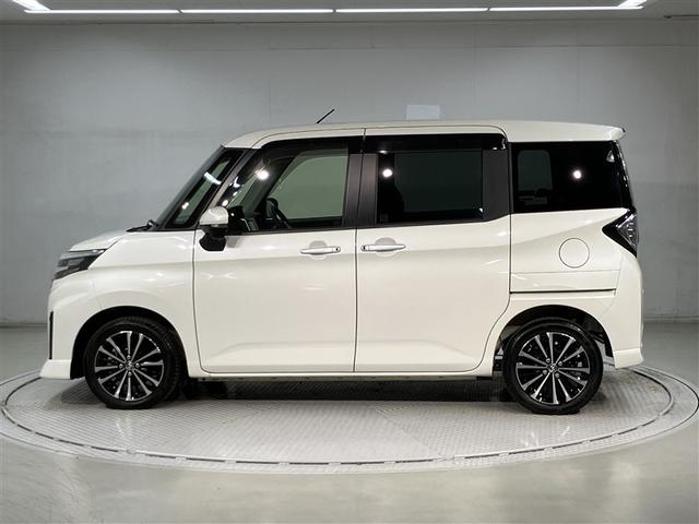 ルーミー カスタムG-T 5人乗り 10000キロ 全周囲カメラ ナビ&フルセグTV Bluetooth スマートキー アルミホイール LEDヘッドライト ETC ワンオーナー 両側電動スライドドア 衝突軽減ブレーキ(2枚目)