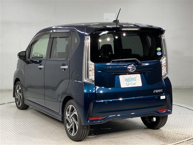 ムーヴ カスタム RS ハイパーリミテッドSAIII 36000キロ 全周囲カメラ ナビ&フルセグTV Bluetooth DVD再生可 ETC アルミホイール スマートキー 衝突軽減ブレーキ 踏み間違い防止措置 車線逸脱警報 盗難防止装置(4枚目)