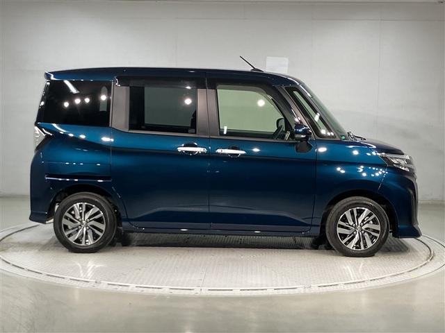 ルーミー カスタムＧ　５人乗り　２４０００キロ　全周囲カメラ　ナビ＆フルセグＴＶ　Ｂｌｕｅｔｏｏｔｈ　　ＤＶＤ再生可　ドラレコ　スマートキー　ＬＥＤヘッドライト　シートヒーター　アルミホイール　車線逸脱警報　衝突軽減（3枚目）