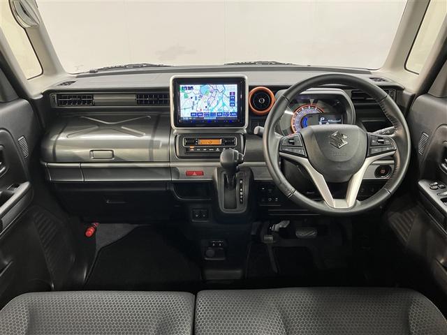 スペーシアギア ハイブリッドXZ 4人乗り 44000キロ ナビ&ワンセグTV Bluetooth ETC シートヒーター 両側電動スライドドア LEDヘッドライト 車線逸脱警報 衝突軽減ブレーキ 踏み間違い防止措置 盗難防止装置(5枚目)