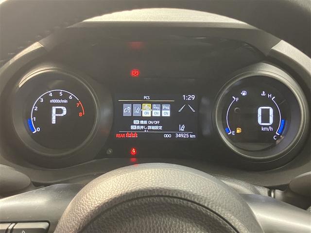 ヤリスクロス Ｇ　５人乗り　３５０００キロ　ナビ＆ＤＶＤ再生可　Ｂｌｕｅｔｏｏｔｈ　　ＬＥＤヘッドライト　スマートキー　ＥＴＣ　　アルミホイール　ワンオーナー　定期点検記録簿　盗難防止装置　ブラインドスポットモニター（12枚目）