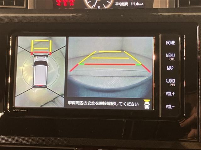 ルーミー Ｇ　追突軽減ブレーキ　パワステ　Ａストップ　ＬＥＤライト　Ｒカメラ　記録簿付　横滑り防止システム　エアバック　セキュリティーアラーム　パワーウィンドウ　運転席助手席エアバック　ナビ＆ＴＶ　ＥＴＣ　ＤＶＤ（7枚目）