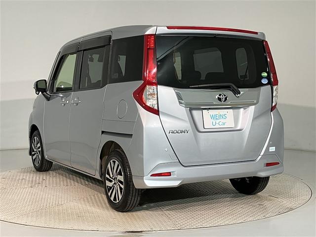 ルーミー カスタムG S 衝突軽減ブレーキシステム 地デジTV スマートキ- 整備記録簿 両側電動D イモビライザー ドラレコ付き LEDライト 1オナ Bモニター パワステ VSC クルコン DVD視聴 ETC ナビTV(4枚目)