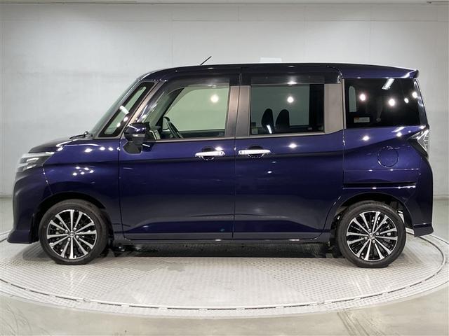 ルーミー カスタムG-T 助手席エアバック 両側オートスライドドア スマートキープッシュスタート LEDライト 横滑り防止機能 クルコン ETC付 アルミホイール キーレス DVD ナビ&TV セキュリティ エアバッグ ABS(2枚目)